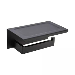 DRŽAČ ZA TOALET PAPIR SA POKLOPCEM 119_BLACK