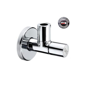 KUTNI VENTIL ZA NIKLOVANU CIJEV 1/2X3/8 FI10 TOP SILVER THS 4090
