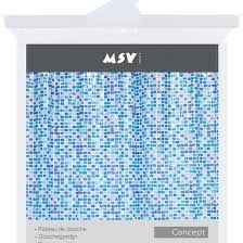 TUŠ ZAVJESA PVC CONCEPT BLUE 180X200CM 149211