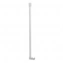DRŽAČ ŠIPKE ZA KUTNU TUŠ ZAVJESU BIJELA-SJAJ 60CM FI20MM 140365
