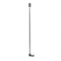 DRŽAČ ZA ŠIPKU ZA TUŠ ZAVJESU KUTNU KROM 60CM FI20MM 140366