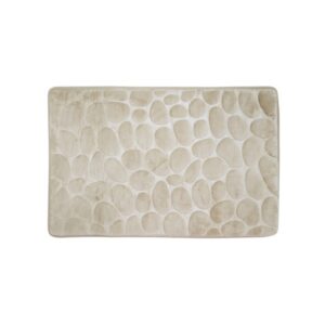 PROSTIRKA ZA KUPATILO PEBBLES BEIGE 50X80CM NON SLIP 141060