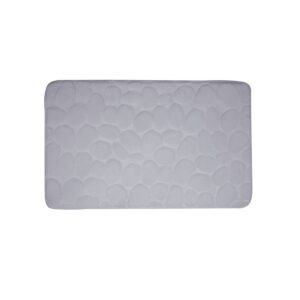 PROSTIRKA ZA KUPATILO PEBBLES LIGHT GREY 50X80CM 141055