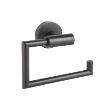 DRŽAČ TOALET PAPIRA ABBY 15.5X5.5X11CM MATT BLACK 142691