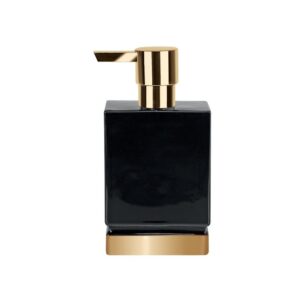 DOZATOR TEČNOG SAPUNA ROMA BLACK/GOLD 10.17981