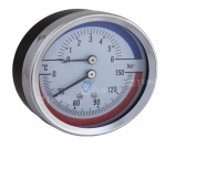 TERMOMANOMETAR 0-6BAR 0-150oC 03802/TMA80