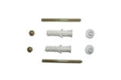 SET ZA MONTAŽU WC ŠOLJE INOX ŠARAF 2-1 M6X10